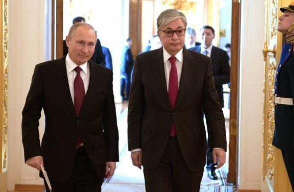 Фото для новини:Путін знову неправильно назвав ім'я президента Казахстану