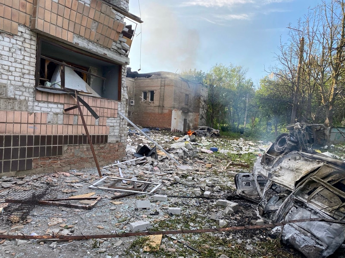 Фото для новини:Росіяни скинули на Краматорськ п&rsquo;ять авіабомб