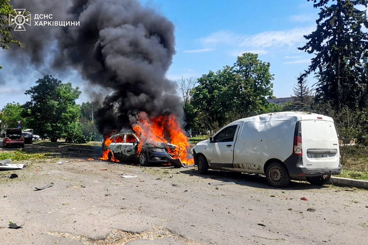 Фото для новини:У Балаклії росіяни поранили трьох людей