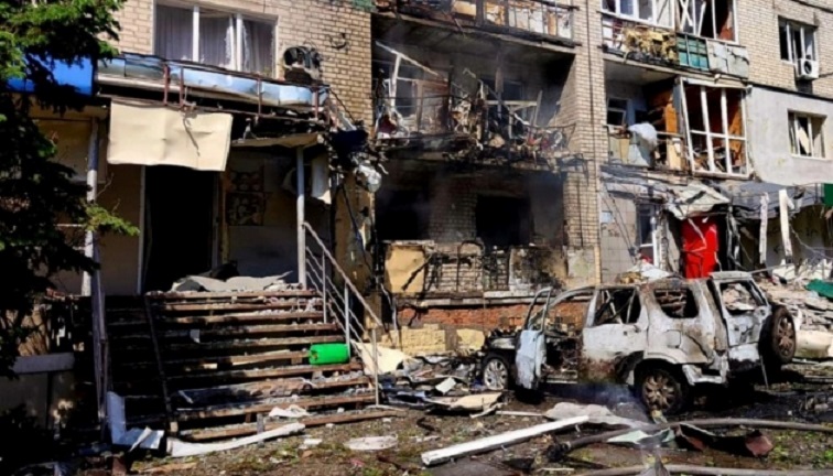 Фото для новини:Удар по Павлограду: п'ятеро поранених
