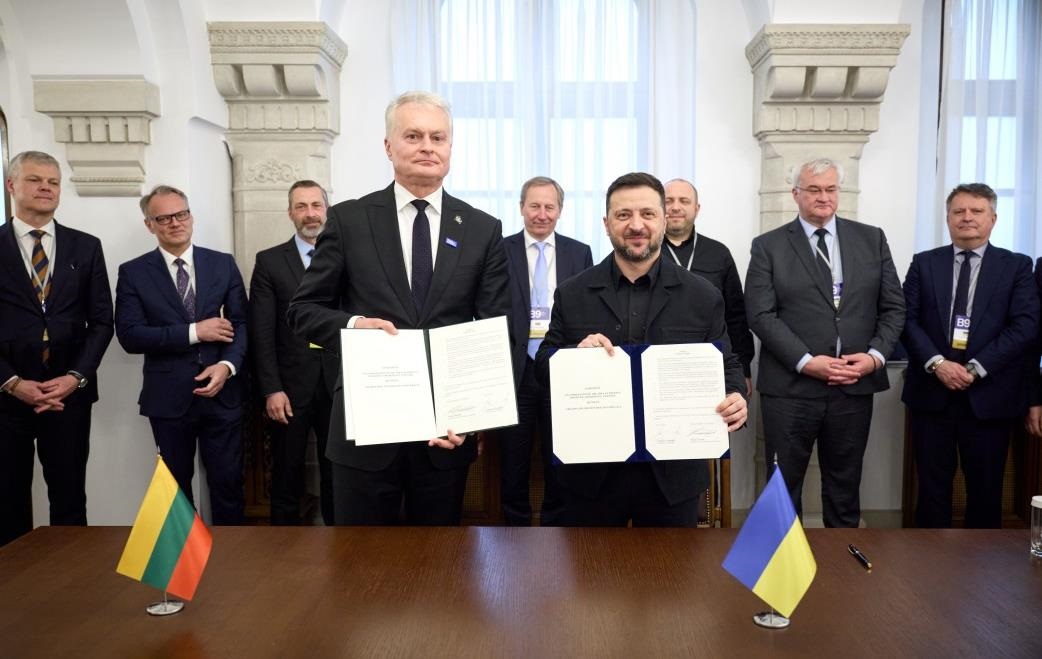 Фото для новини:Україна і Литва підписали дронову угоду