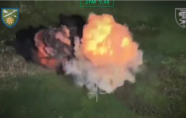 Фото для новини:ЗСУ знищили російський НРК з боєкомплектом