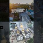 Фото для новини:Before and after Russia’s attack on the Kyiv Pechersk Lavra