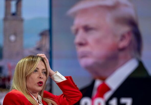 Фото для новини:Скандал не вщухає: Трамп зробив заяву про Мелоні