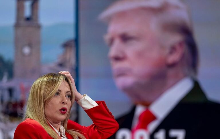 Фото для новини:Скандал не вщухає: Трамп зробив заяву про Мелоні