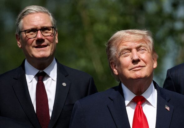 Фото для новини:Трамп заявив про швидку відставку Стармера