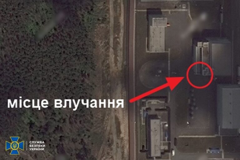 Фото для новини:Удар по сховищу ядерного палива ЧАЕС: деталі від СБУ
