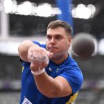 Фото для новини:Український метальник молота Кохан у Загребі стає срібним призером