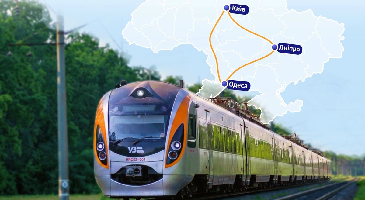 Фото для новини:Укрзалізниця запускає нові Інтерсіті до Одеси