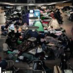 Фото для новини:Вночі у метро Києва укривалася рекордна кількість людей