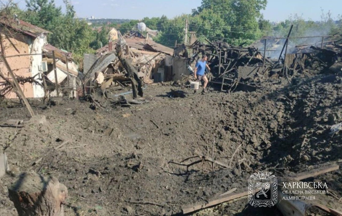 Фото для новини:Атака на Харків: у місті десятки поранених