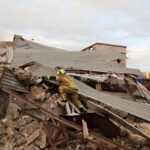 Фото для новини:Наслідки "прильотів" у Києві показали на відео