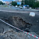 Фото для новини:РФ атакували Київ балістикою, начиненою шрапнеллю - голова РДА