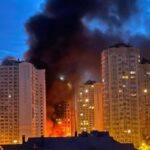 Фото для новини:Росія атакувала Київ балістикою: прогриміли вибухи