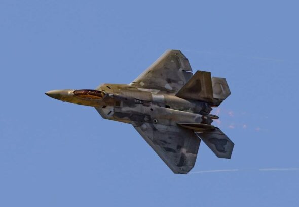 Фото для новини:США вивели винищувачі F-22 з Ізраїлю