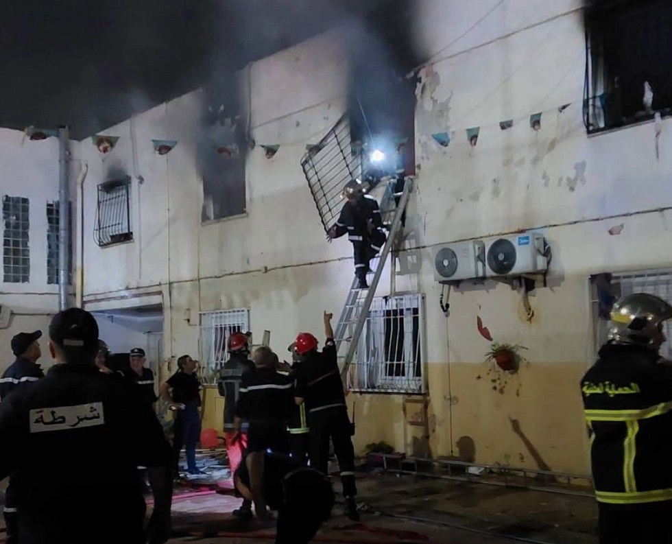 Фото для новини:У дитбудинку в Алжирі спалахнула пожежа: 11 загиблих, є поранені