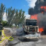 Фото для новини:У Слов'янську дрон атакував вантажівку з пальним на АЗС