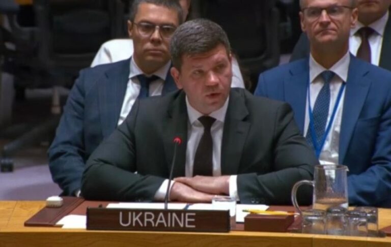 Фото для новини:Україна в ООН закликала внести резолюцію про негайне припинення вогню