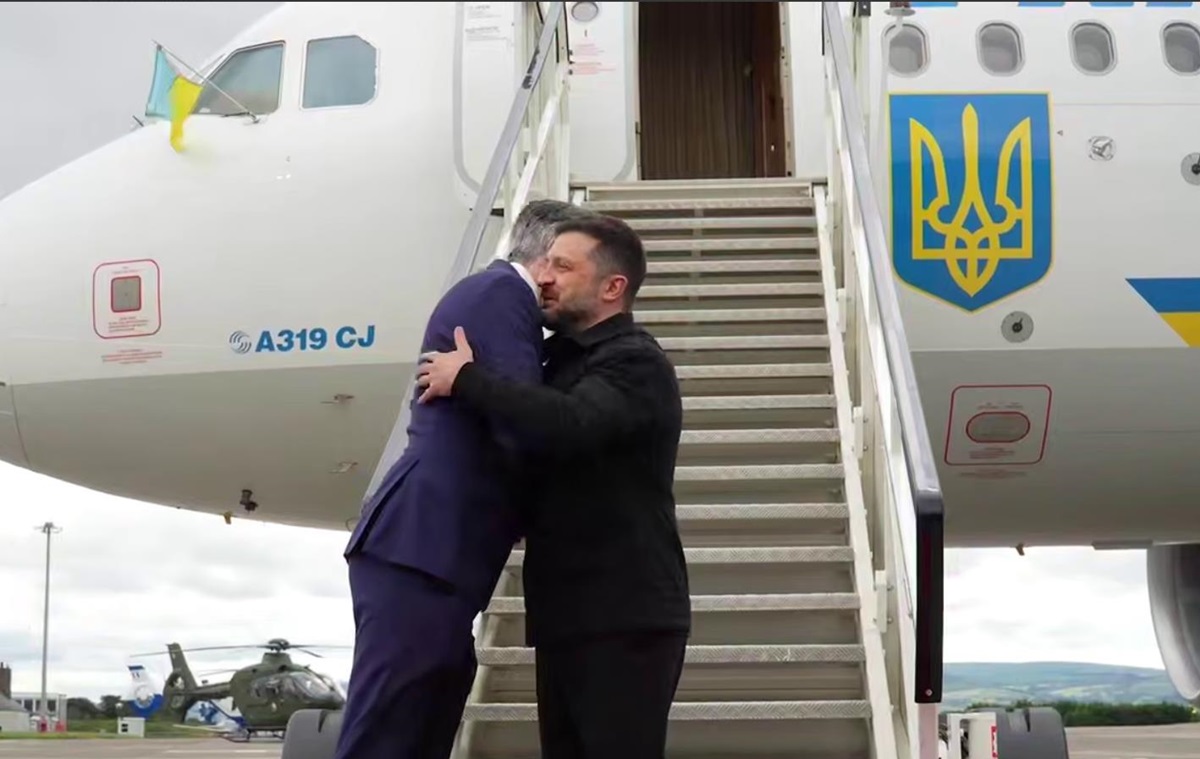 Фото для новини:Зеленський прибув з візитом в Ірландію