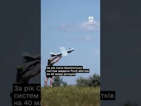 Фото для новини:Сили безпілотних систем завдали ворогу збитків на $40 млрд за рік