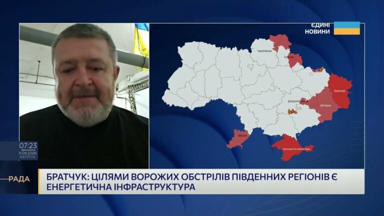 Фото для новини:Ситуація на Півдні України: обстріли енергетики та тактика ворога | Сергій Братчук