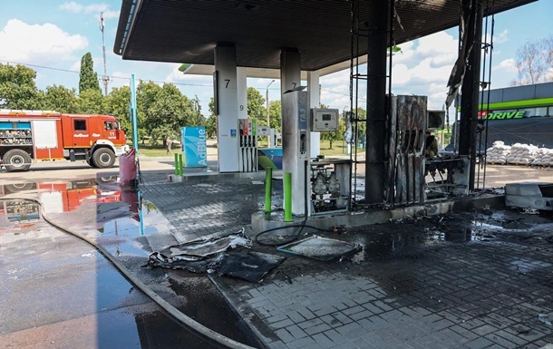 Фото для новини:Дрони РФ атакували заправки у двох регіонах України