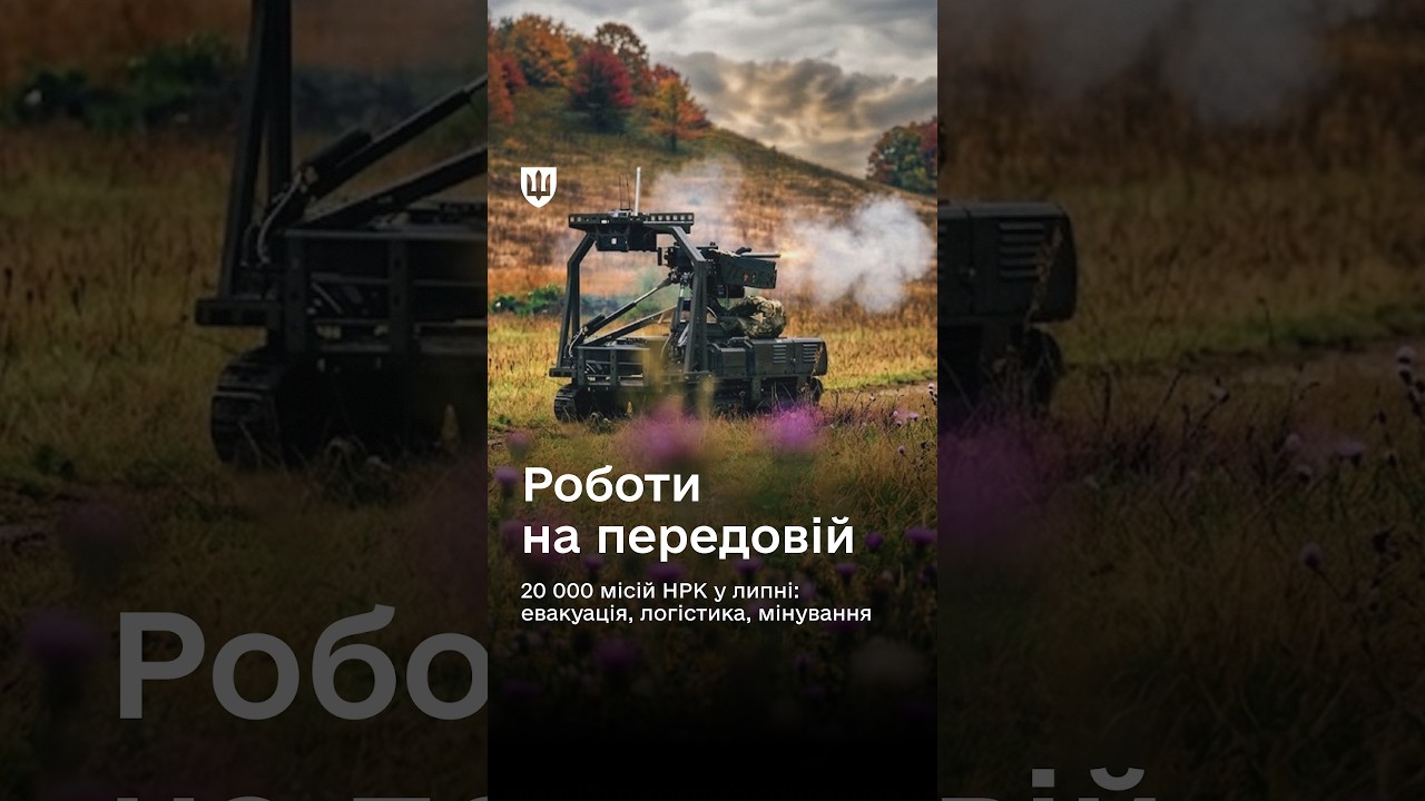 Фото для новини:🦾 Роботизація фронту триває.