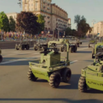 Фото для новини:У Києві провели парад дронів до Дня Незалежності