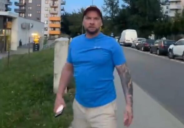 Фото для новини:У Польщі чоловік, який нападав на українців, сам прийшов до відділку