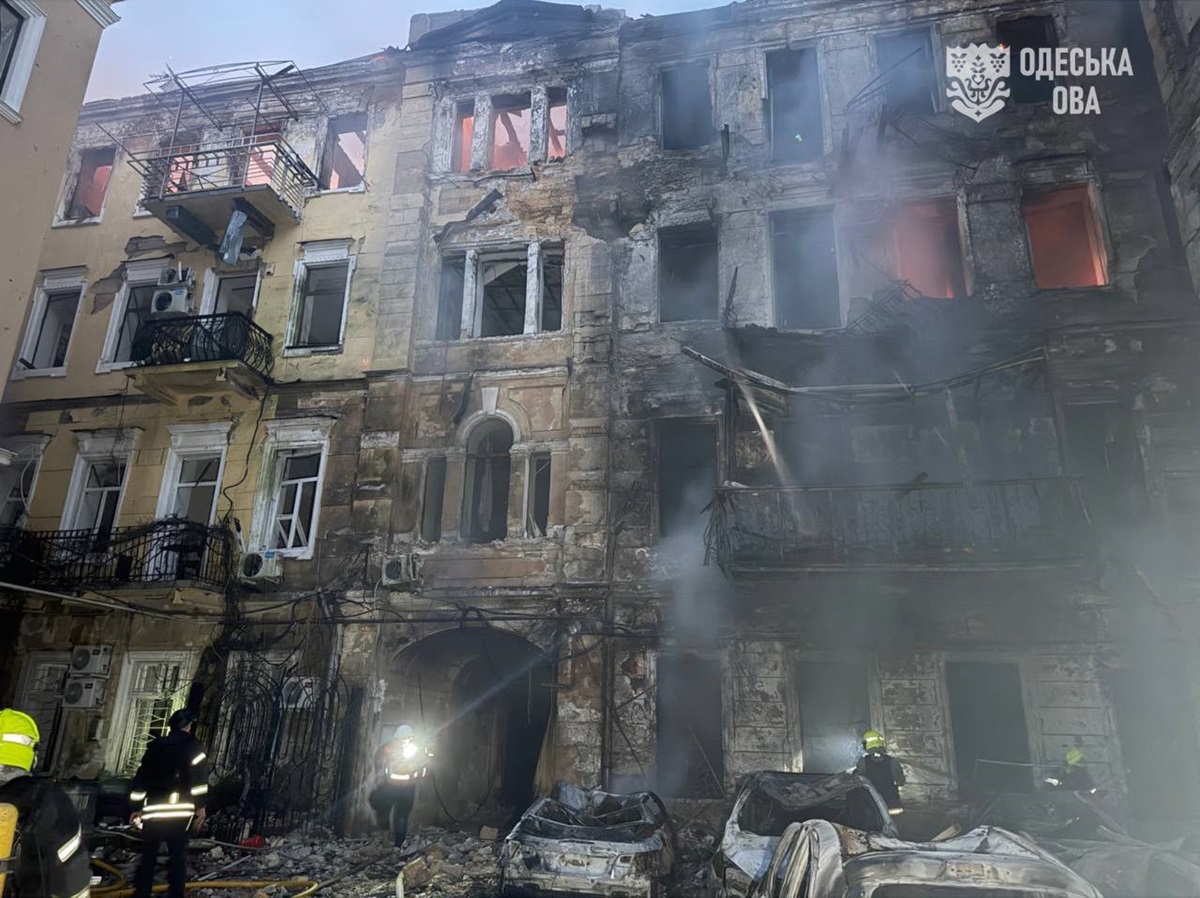 Фото для новини:Удар по Одесі: зросла кількість постраждалих