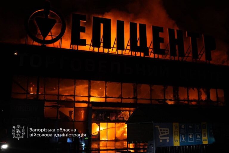 Фото для новини:Запоріжжя пережило наймасовішу атаку РФ - ОВА